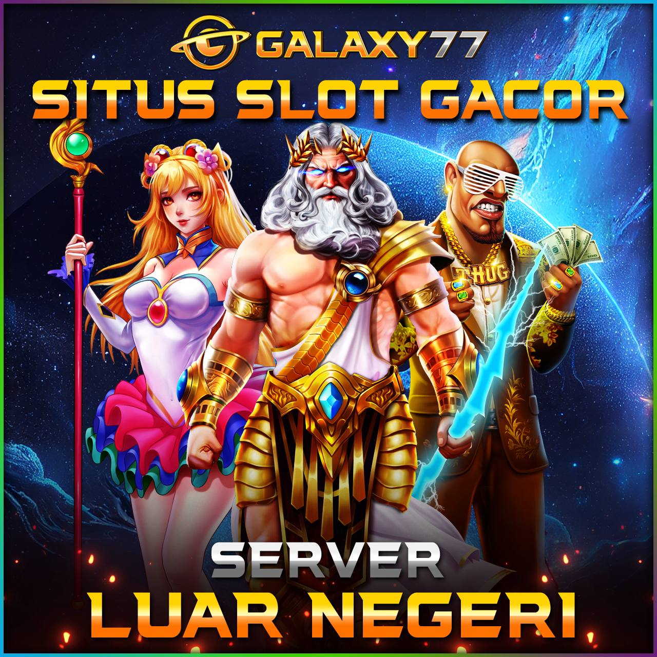 GALAXY77: Link Situs Slot Gacor Online Server Luar Negeri